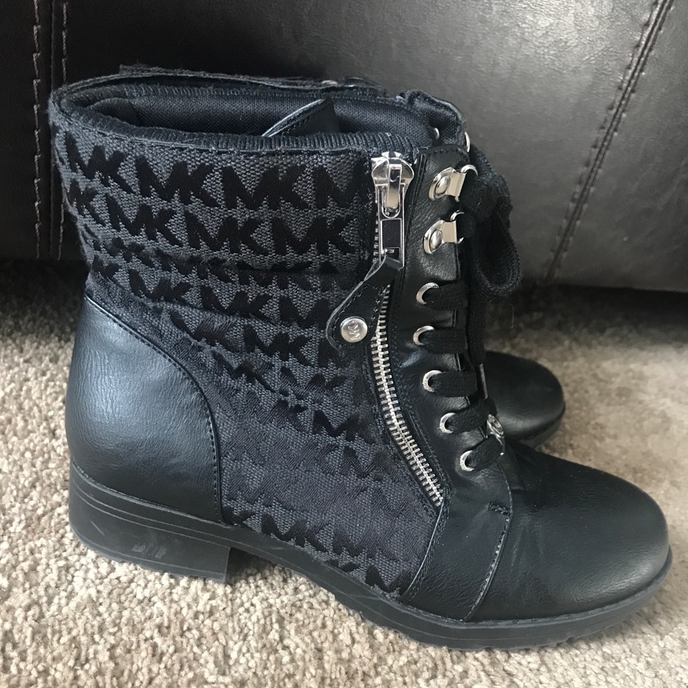 Michael Kors motorcycle boots